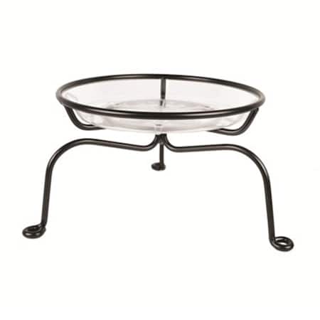 Pipers Pit 8 in. Plant Stand - Black PI718067